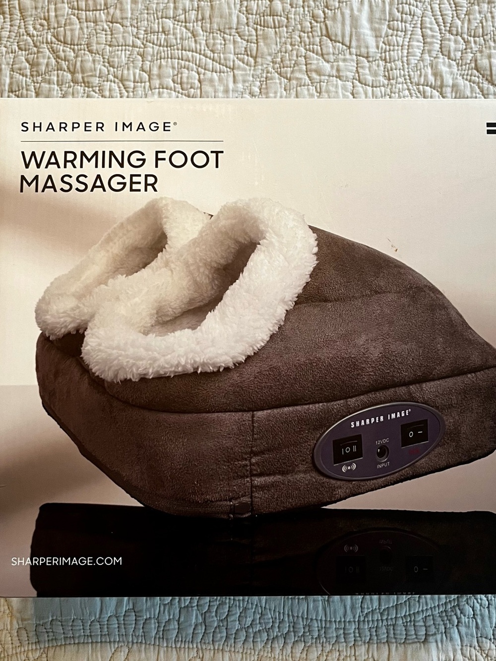 Sharper Image warning foot massager